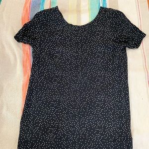 Madewell Shift Dress with back zip